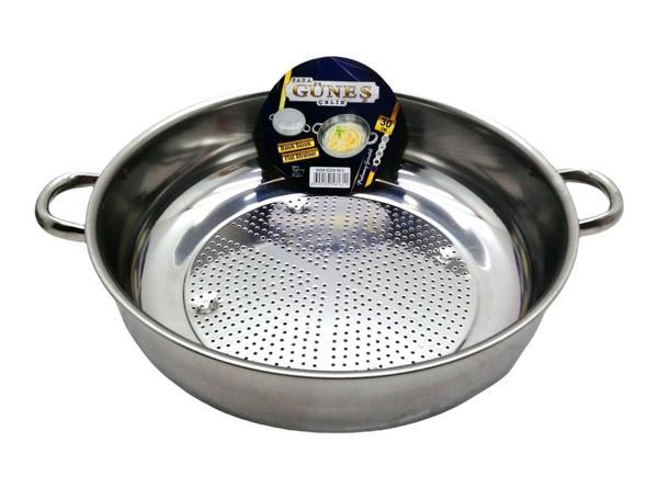 No-3 - 30cm Basık Süzek Metal Süzgeç - Image 1