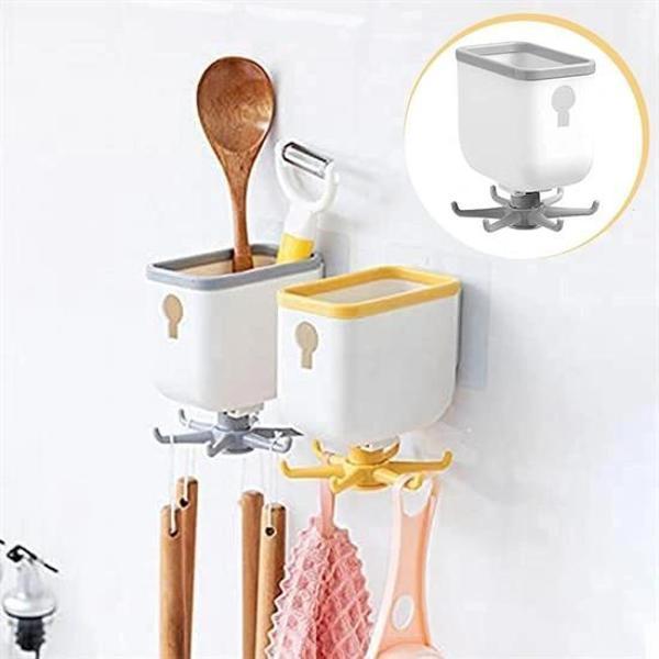 Pratik Mutfak Askılığı Organizatör Ve Mutfak Düzenleyici Çok Amaçlı Askı - Image 1