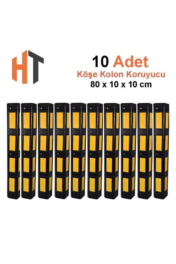 Hayat Trafik Kauçuk Köşe Kolon Koruma Eko Petekli 10'Lu Set - Image 1