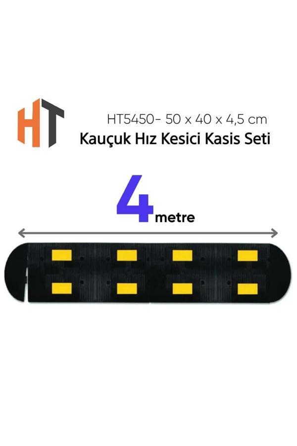 Hayat Trafik Kauçuk Hız Kesici Kasis Seti -2 Bantlı Eko - 4 Metre - Image 1