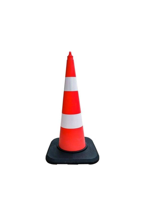 Hayat Trafik Tpe Trafik Konisi 90 Cm Ağırlıklı Çift Reflektifli - Image 1