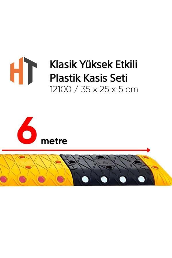 Hayat Trafik Klasik Hız Kesici Kasis Seti 6 Metre - Image 1
