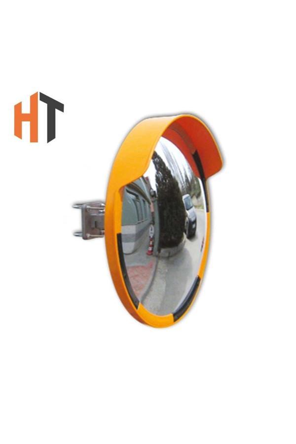 Hayat Trafik Trafik Güvenlik Aynası 60 Cm Sarı-Siyah, Tümsek Ayna, Otopark Aynası - Image 1