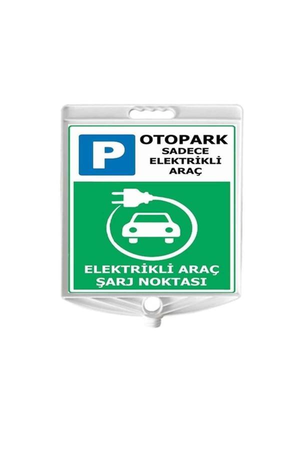 Hayat Trafik Elektrikli Araç Şarj İstasyonu Dikdörtgen Levha Çift Taraflı Baskı - Image 1