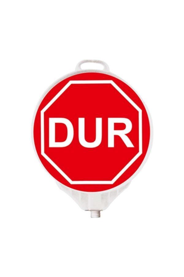 Hayat Trafik Dur Yuvarlak Ultra Levha Tek Taraf Baskı - Image 1