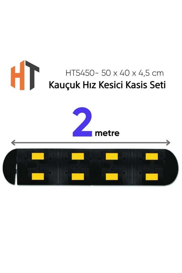 Hayat Trafik Kauçuk Hız Kesici Kasis Seti -2 Bantlı Eko - 2 Metre - Image 1