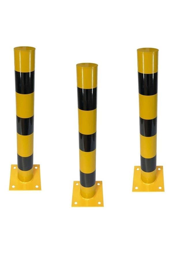 Hayat Trafik Metal Delinatör Seti Sarı-Siyah 3 Adet - Image 1