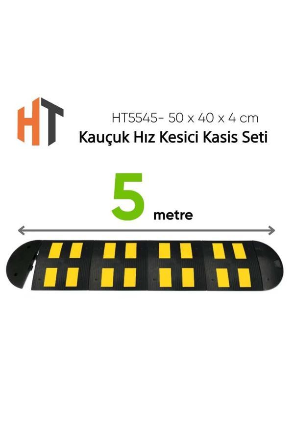 Hayat Trafik Kauçuk Hız Kesici Kasis Seti 50 X 40 X 4 Cm - Eko - 5 Metre - Image 1