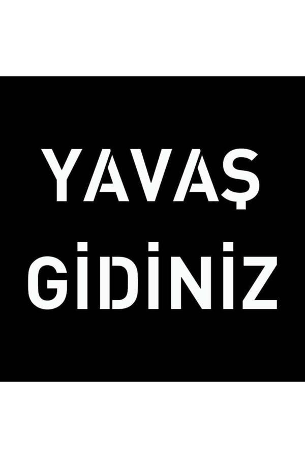 Hayat Trafik Boyama Şablonu Yavaş Gidiniz 100X100Cm - Image 1