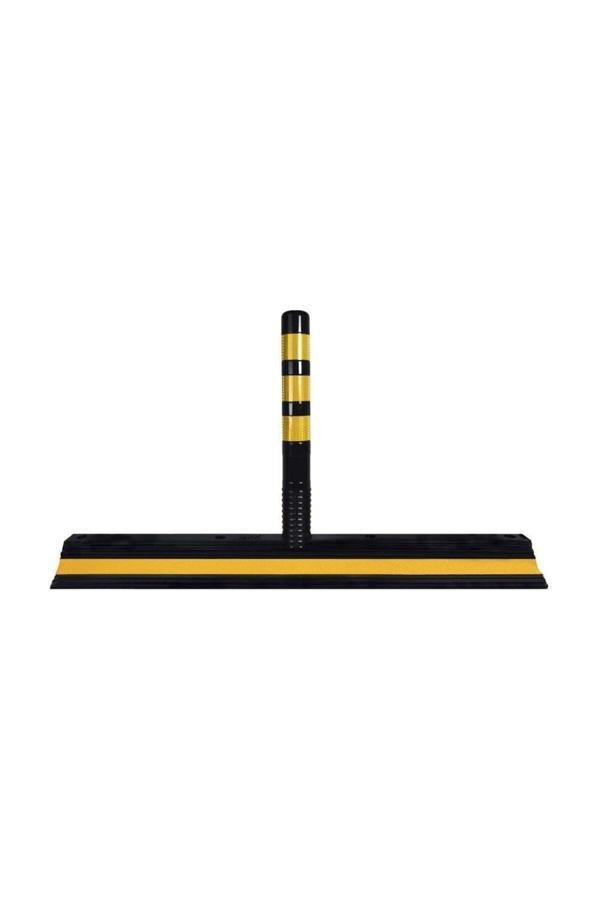 Hayat Trafik Siyah Tabanlı Delinatörlü Şerit Düzenleme 138X24X10 Cm - Image 1