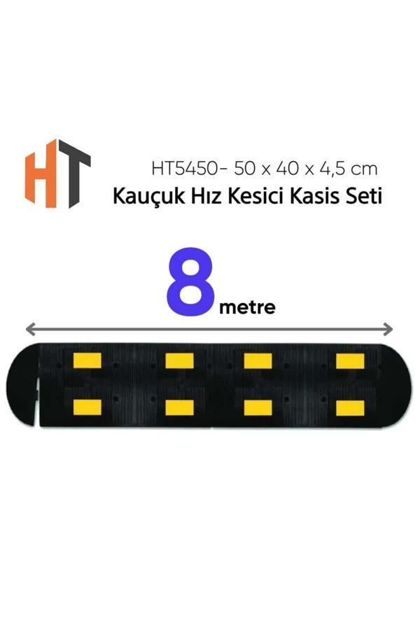 Hayat Trafik Kauçuk Hız Kesici Kasis Seti -2 Bantlı Eko - 8 Metre - Image 1