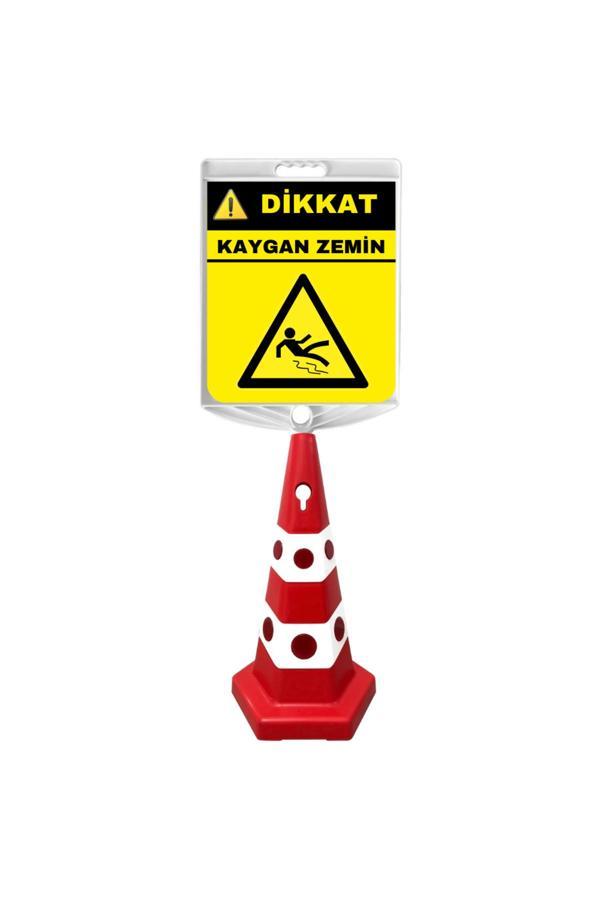 Hayat Trafik Kaygan Zemin Çift Taraf Baskı Kırmızı Ultra Kedi Gözlü Ağırlıklı Koni Seti Trafik Dubası - Image 1