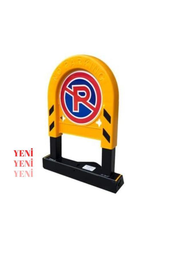 Hayat Trafik Park Yapılmaz Baskılı Kilitli Otopark Bariyeri ,Kişisel Kilitli Park Demiri, Asma Kilit Dahil - Image 1