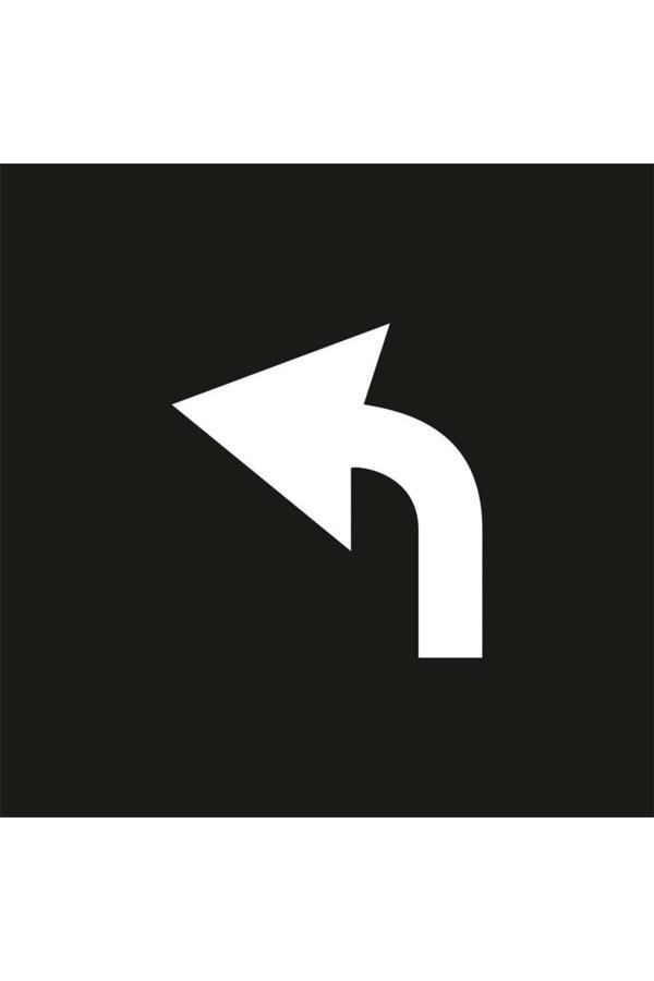 Hayat Trafik Otopark Boyama Şablonu Sol Ok 100X100Cm - Image 1