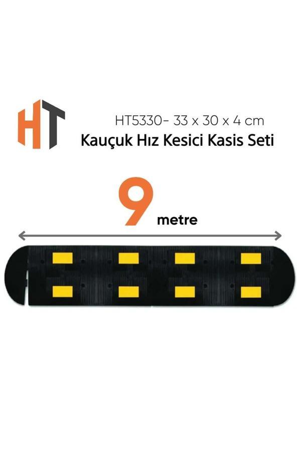 Hayat Trafik Kauçuk Hız Kesici Kasis Seti 9 Metre - Eko - Image 1