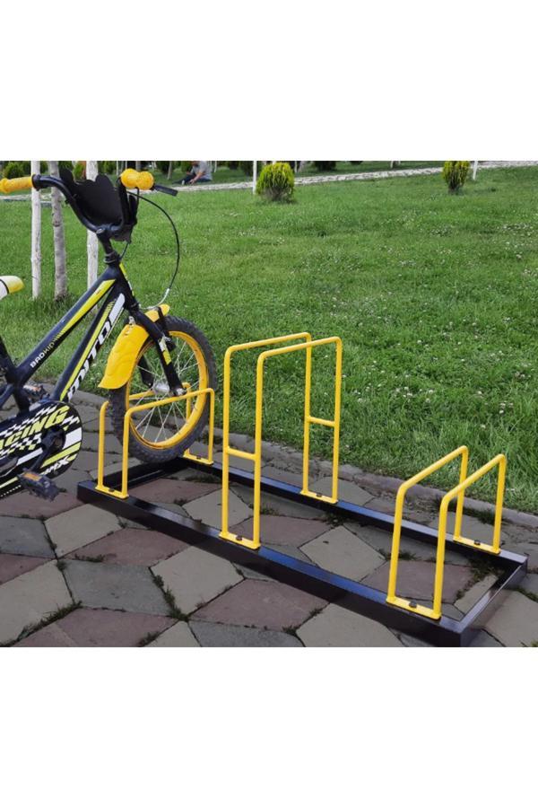 Hayat Trafik Boyalı - Bisiklet Park Yeri Üçlü , Park Demiri - Image 1