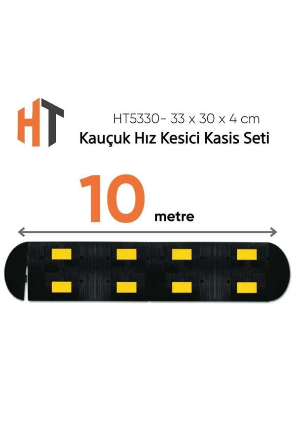 Hayat Trafik Kauçuk Hız Kesici Kasis Seti 10 Metre - Eko - Image 1