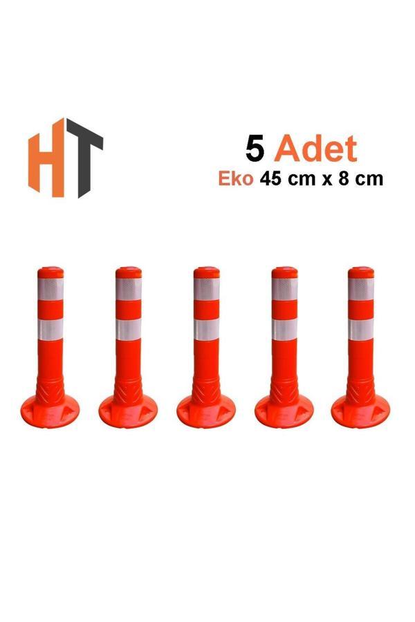 Hayat Trafik 45 Cm Eko, Trafik Delinatörü Seti - 5 Adet - Image 1