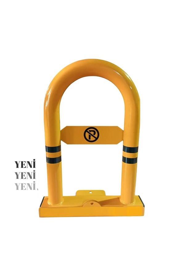 Hayat Trafik Otopark Bariyeri, Yatar Kalkar U Direk, Kişisel Kilitli Park Bariyeri, Park Demiri Vida Dübel Dahil - Image 1