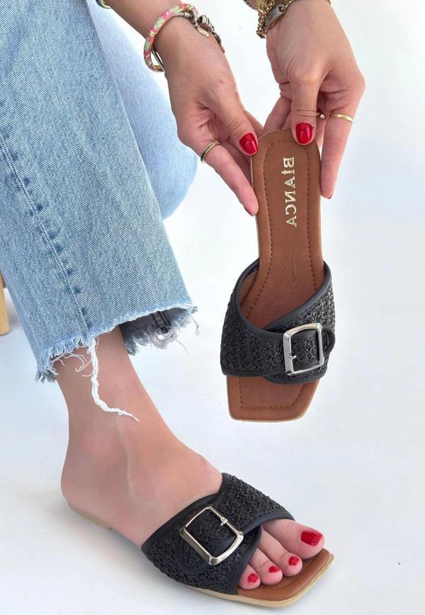 Revin Siyah Cilt Terlik - Image 1