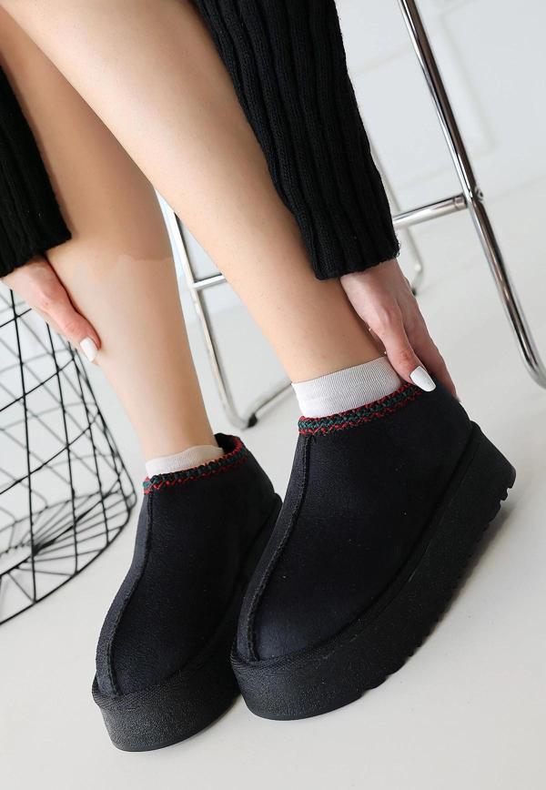 Foyk Siyah Süet Bot - Image 1