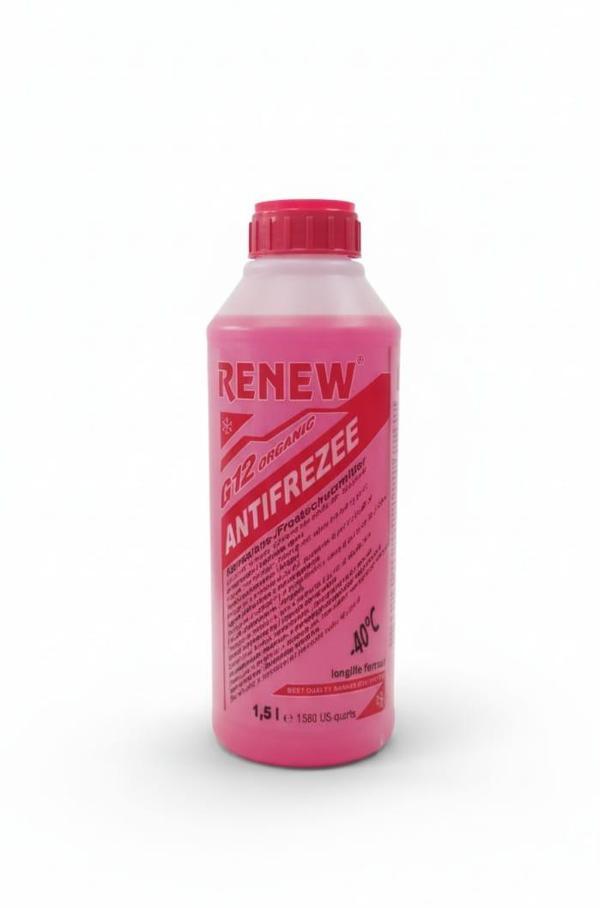 Renew G12 Organik Kırmızı Antifriz -40 Derece 1,5 LİTRE - Image 1