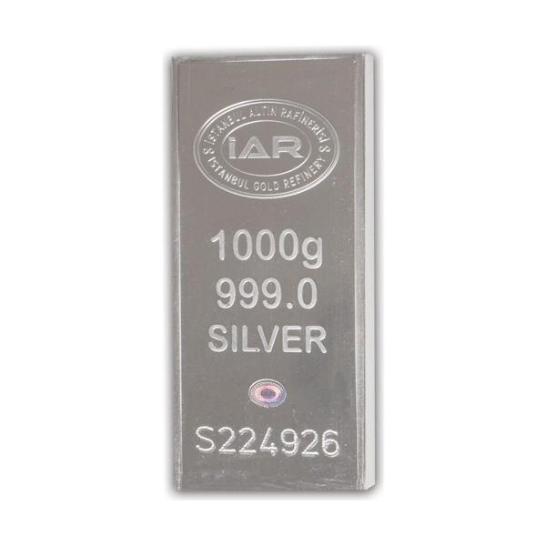 E-GÜMÜŞ 1000GR Külçe Gümüş - Image 1