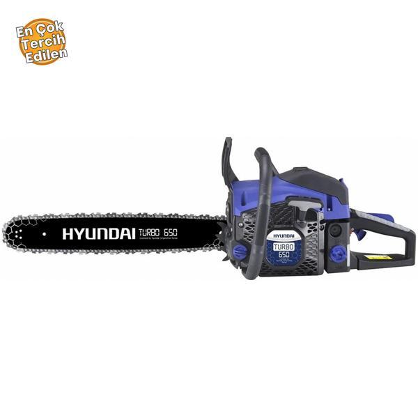 Hyundai Turbo 650 3.0Hp Benzinli Motorlu Testere Ağaç Kesim Motoru - Image 1