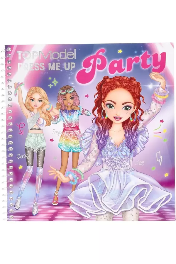 TOPModel Dress Me Up Moda Tasarım Defteri – Stickerlı Giydirme Aktivite Kitabı - Image 1