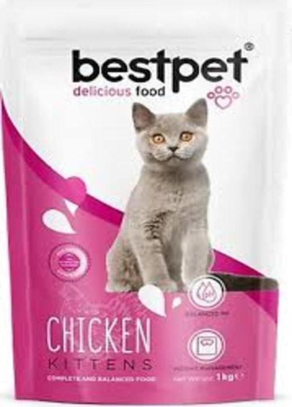 Bestpet Tavuklu Yavru (Kitten) Kedi Maması 1 Kg - Image 1