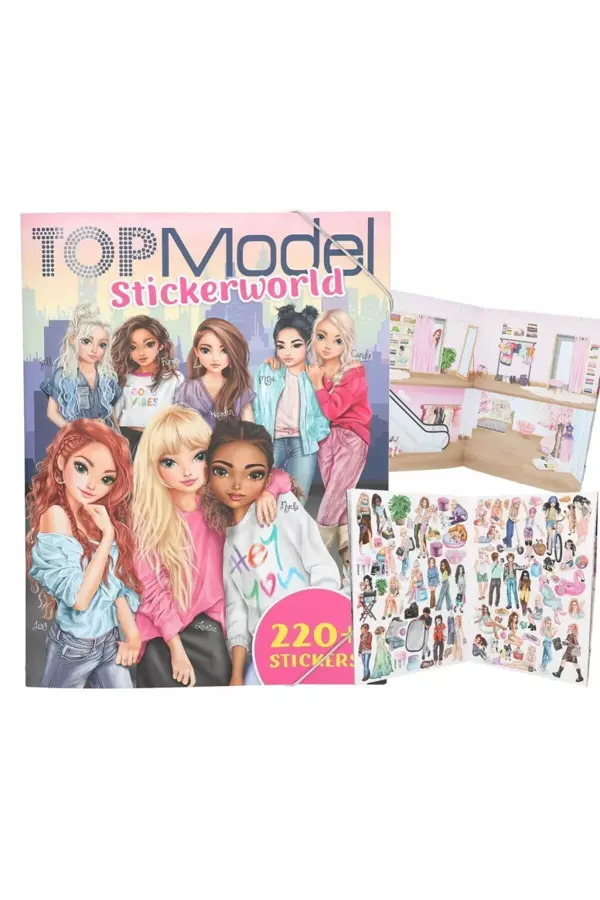 Top Model Parti Çıkartma Dünyası Sticker - Image 1
