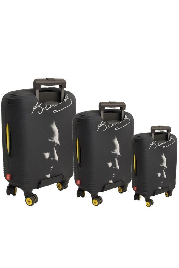 (My#51 Atatürk) VALİZLER İÇİN KILIF SETİ (KABİN ORTA VE BÜYÜK) - Image 1