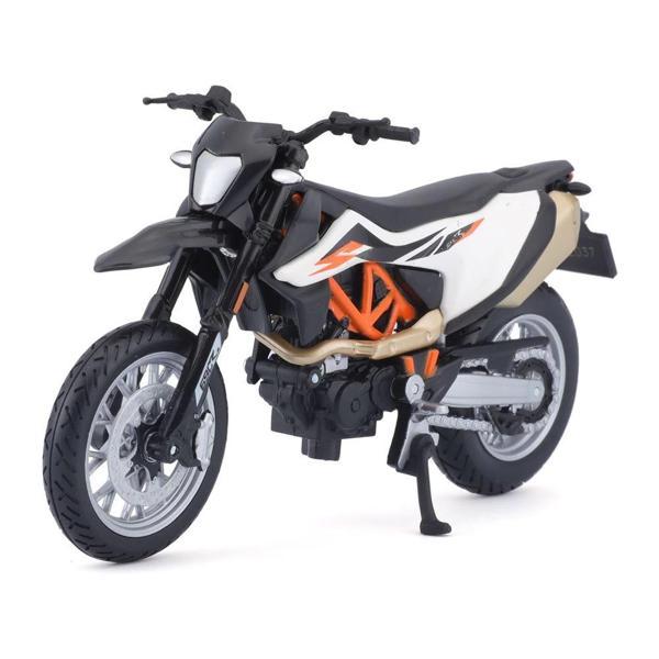 Maisto 1:18 KTM 690 SMC R Model Motor 34007 - Image 1