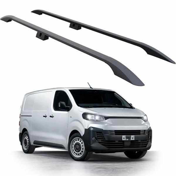 Toyota Proace Cargo (2016-2025) Alüminyum Tavan Rayları, Plus Serisi - Siyah - Image 1