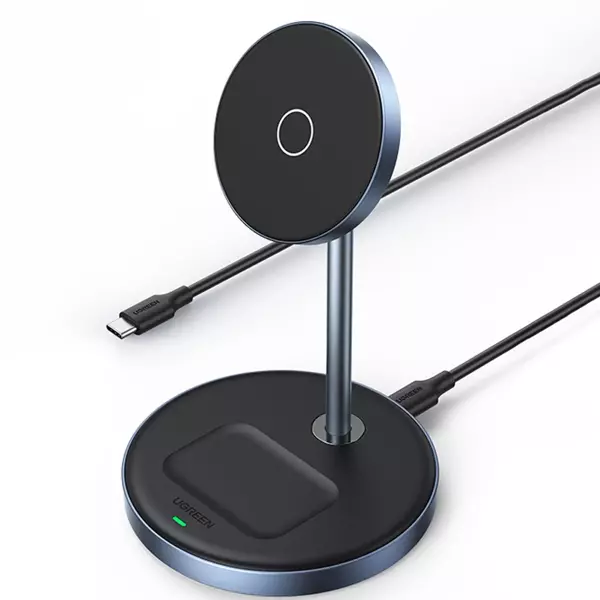 UGREEN 2-in-1 20W MagSafe Telefon Standı Kablosuz Wireless Şarj Özellikli, 90668 - Image 1