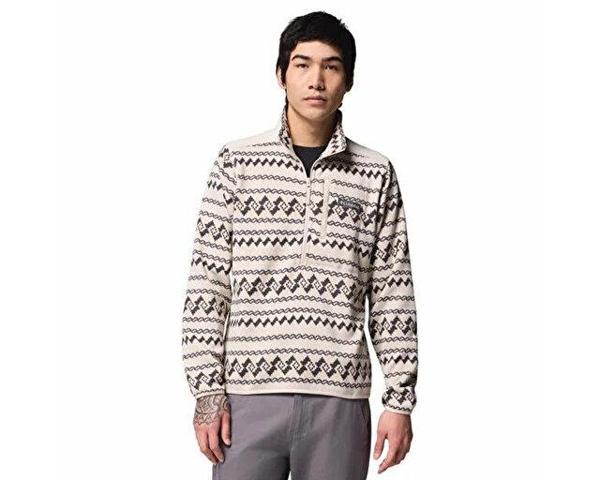 Columbia Erkek Outdoor Çeyrek Fermuarlı Polar Üst 2097741280 Kahverengi - Image 1