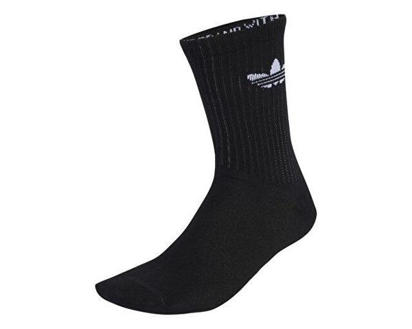 adidas Refl Crew S 2P Çorap (2 Çift) JX5222 Siyah - Image 1