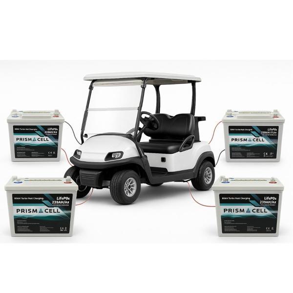 Prismacell 48V 235Ah LiFePO4 Golf Cart Akü | 4’lü Set - Image 1