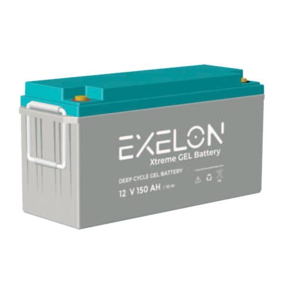 Exelon 12 Volt 150 Amper Jel Akü Derin - Image 1