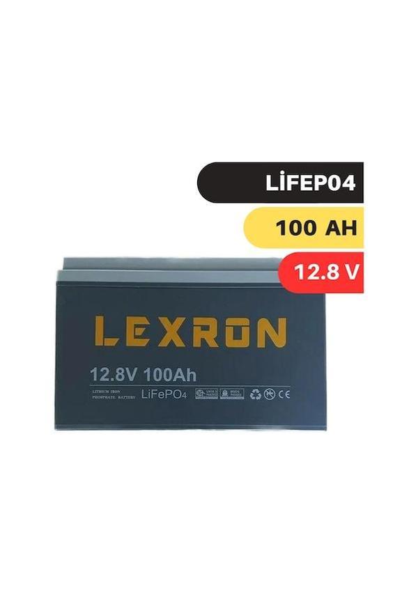 Lexron 100Ah 12.8V Lityum Akü - Image 1