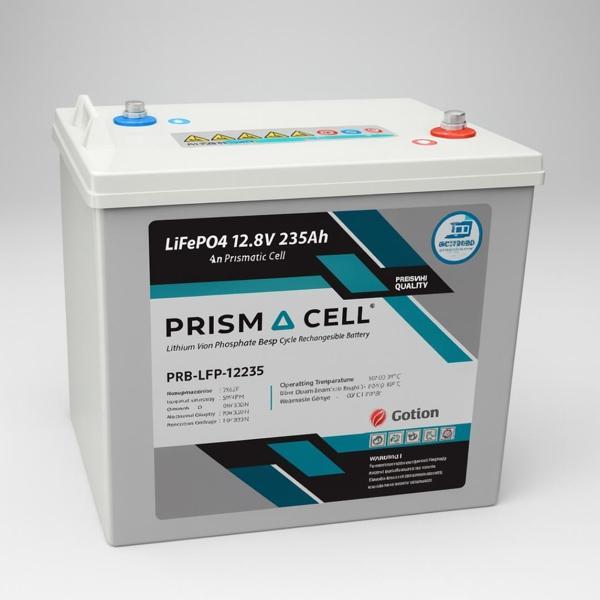 Prismacell 12.8V 235Ah LiFePO4 Akü | Karavan & Solar - Image 1
