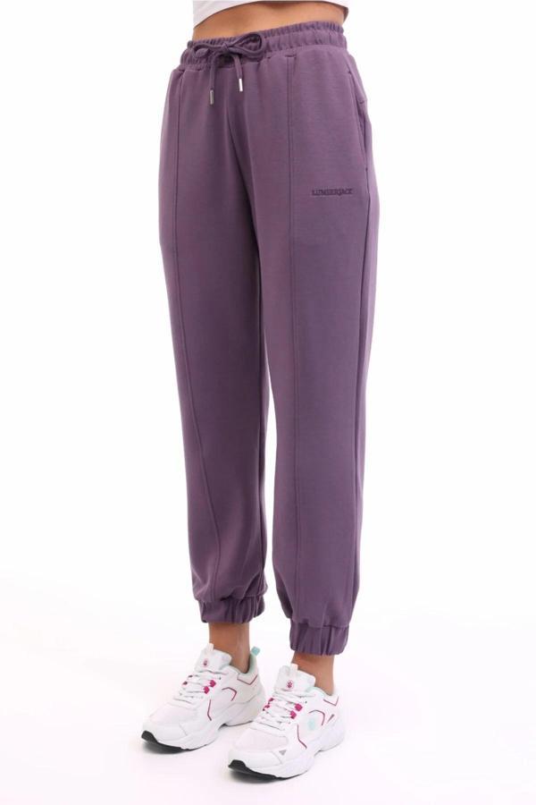 Lumberjack Regular Fit Yüksek Bel Bayan Eşofman Altı 5WCT695 5PR MOR - Image 1