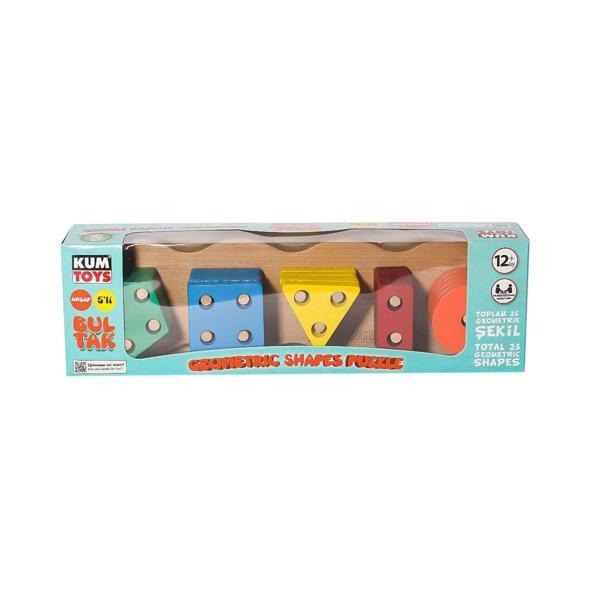 KM5656 Ahşap Beşli Bultak -Kumtoys - Image 1