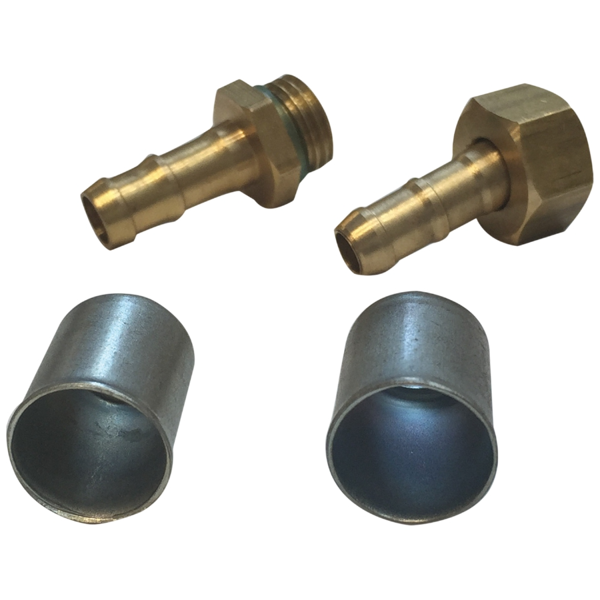 Veta 8mm 1/2Rekor SW24 Erkek ve Dişi İlaçlama Hortumu Yedek Bağlantı Nipel Takımı - Image 1