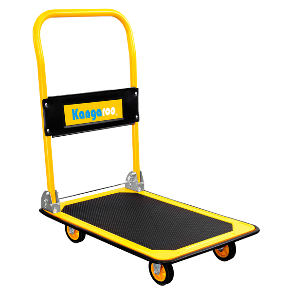 Kangaroo KNG300 300Kg Katlanabilir Paket Taşıma Arabası/El Arabası - Image 1