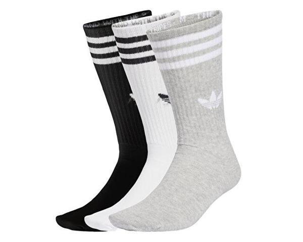 adidas 3S High Cr S 3P Çorap (3 Çift) JV7418 Beyaz - Image 1