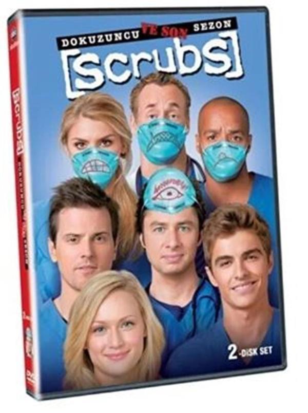 Scrubs - Season 9 ( 2 Disk Box Set ) ( Türkçe Altyazı ) ( Ambalajında - Sıfır ) DVD - Image 1