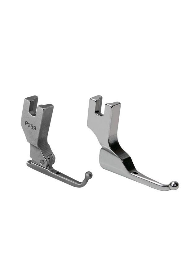 Boncuklu, Taşlı ve Pullu Kumaşlara Uygun Sanayi Tipi Gelinlikçi Düz Dikiş Ayağı 2’li Set - Image 1