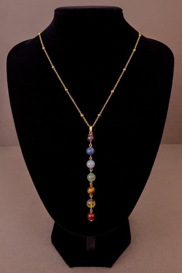 7'li Çakra Taşı Kolye - Image 1