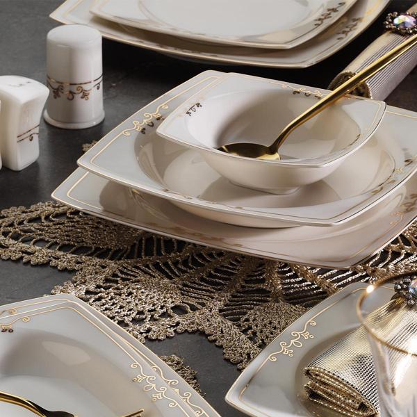 Aryıldız 56 Parça 12 Kişilik Yemek Takımı - Image 1